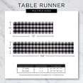 thumbnail image 3 of DII Jute Burlap Collection Kitchen Tabletop, Table Runner, 14x108, Middle Stripe Artichoke, 3 of 7