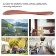 thumbnail image 4 of Wooden Dinner Knife Polished Cake Knife Reusable Dinnerware Kitchen Gadgets for Home Kitchen Picnic Restaurant, 4 of 5