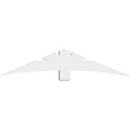 thumbnail image 2 of 72"W x 15"H x 4"D x 6"F, 5/12 Pitch, Davenport Architectural Grade PVC Gable Bracket, 2 of 8