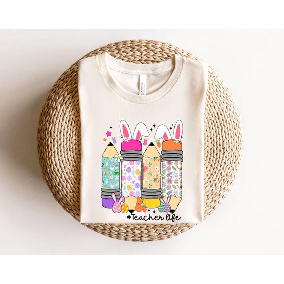 Teacher Bunny Easter Shirt, Easter Teacher Shirt, Easter Bunny Teacher Shirt, Teacher Bunny Teacher Shirt
