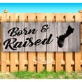 thumbnail image 1 of Born & Raised Guam 13 oz Vinyl Banner With Metal Grommets, 1 of 4