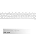 thumbnail image 3 of Lace Trim, 10 Yards 1/2 Inch Vintage Lace Ribbons for Craft Package Decoration Wedding Headbands White, 3 of 6