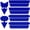 Blue, variant on Minzimin Fruit Fly Traps, 20/40/60 Pack Sticky Traps, Fungus Gnat Traps, Plant Fly Stickers for Indoor and Outdoor Use Protect The Plant