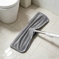 thumbnail image 6 of Microfiber Mop Replacement Pads, Lint‑Free Thickened Floor Cleaning Cloths, Compatible with 11.8x19.6 in Frames, Snap Fastener, Reusable & Washable, 3 Colors, 6 of 6