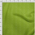 thumbnail image 3 of oneOone Tissu Flex Coton Vert Géométrique Bandhani Matériel de Robe Tissu Imprimé Tissu au Mètre 40 Pouces de Large, 3 of 4