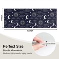 thumbnail image 5 of Dark Blue Sun Moon Cloud Pattern Kitchen Rug Mat,Kitchen Runner Rugs Non Skid Washable,Decorative Kitchen Floor Mats for Kitchen,Sink,Laundry,17"X47", 5 of 5