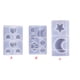 thumbnail image 4 of Moldes de resina Wosthever Estrella Luna Gatito Oso Pata Amor Corazón DIY, 4 of 6