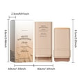 ZAROYEAX Lightweight Concealing Foundation Stick Seamless Coverage with