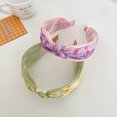 thumbnail image 3 of Tie Dye Top Knot Headbands Variety Bundle - 5 piece variety assortment, 3 of 5