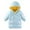 Sky Blue, variant on Godderr Kids Toddler Girls Boys Winter Coat Thicken Warm Jackets Baby Mid-Length Hooded Snow Outwear Coat Baby Thicken Warm Down Coat Winter Outerwears for 3-10 Years
