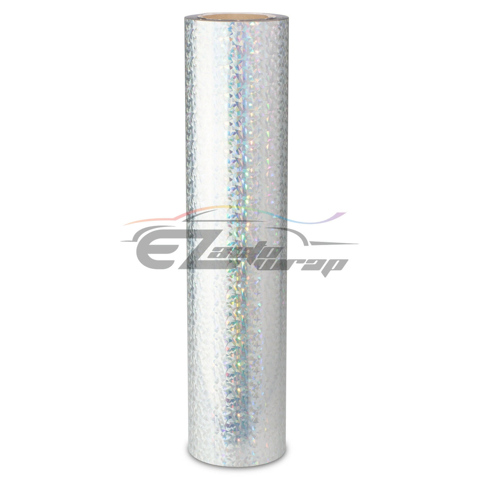 Essmo™ Holographic Crystal Silver Heat Transfer Vinyl HTV TShirt 20" Iron Press SP08 20"x480"