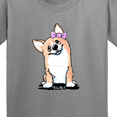 thumbnail image 4 of Inktastic Corgi Puppy Girl Youth T-Shirt, 4 of 5