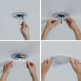 thumbnail image 2 of Halo 6 Inch LED Downlight SMD6 Surface Mount - Dimmable, Wet Rated - White, 2 of 3