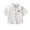 a-White28583, variant on Boys Embroidered Polo Button Down Shirt With Spread Collar Short Sleeve Casual Fit For Kids Daily Wear Summer Outings Classic Top