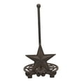 thumbnail image 6 of Metal Vintage Rustic Western Star & Scroll Art Paper Towel Holder Display Stand, 6 of 8