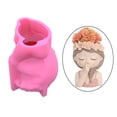 thumbnail image 3 of 3D Girl Shaped Flower Pot Silicone Resin , Epoxy Resin Casting , Planter Gypsum Cement, 3 of 9