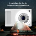 thumbnail image 6 of Digital Camera for Gift, Digital Camera 1080P HD Photography Supports Up To 48MP Electronic Stabilization 4X Digital CCD Student Portable Camera With 32GB Card, 6 of 8