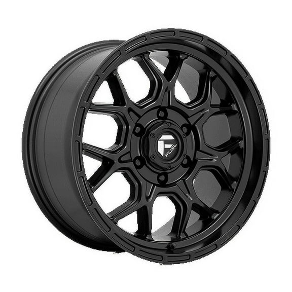 Fuel 1PC Aluminum Rim D670 TECH 18X9in Matte Black Finish, D67018908957