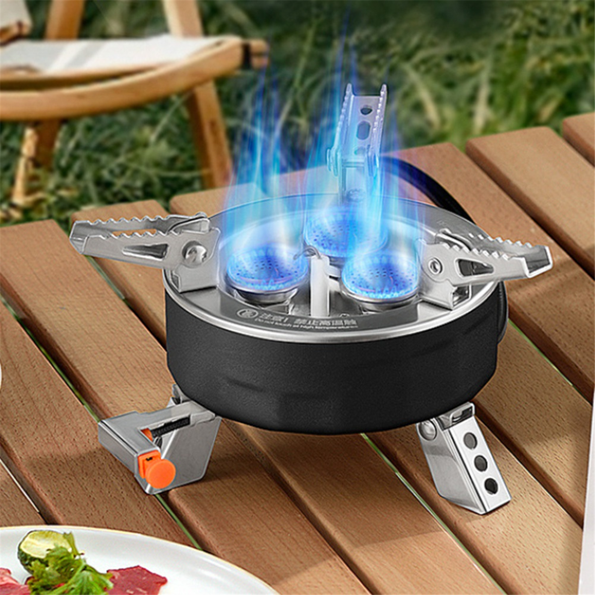 Single Burner, CB Tank, Camping Gas Stove Burner, Camping, Regulating Stove, One-Piece Cassette Stove
