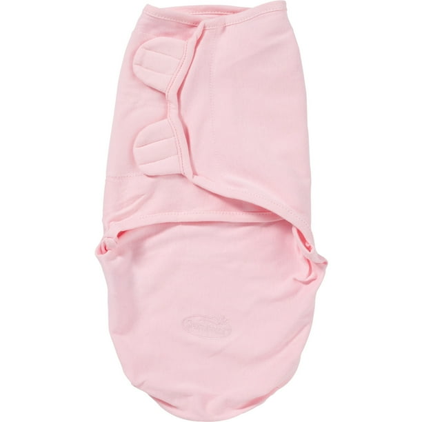 Summer Infant SwaddleMe Adjustable Baby Wrap, SM/MED Pink