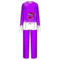 thumbnail image 4 of Sevevn Lounge Sets for Women Women's Casual Christmas Printed Long Sleeved Round Neck Top With Pants Set Great Gifts for Less, 4 of 4