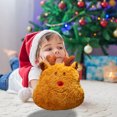 thumbnail image 5 of Kezqiaxn Christmas Pillows for Couch, 15.75In Cute Throw Pillows Christmas Plush Pillow Donut Santa Claus Reindeer Super Doll Couch Back Cushions Holiday Decorations Coffee, 5 of 6
