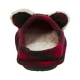 thumbnail image 4 of Dearfoams Kid's Buffalo Check Lil Bear Clog Slipper, 4 of 6