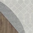 thumbnail image 6 of Nourison Astra Machine Washable 7'10" x Round Grey Bohemian Indoor Rug, 6 of 9