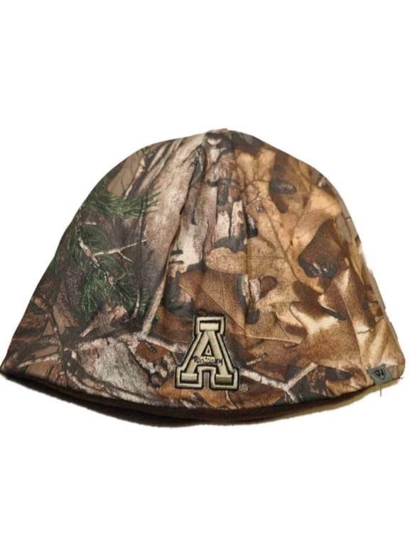Appalachian State Mountaineers TOW Camo Brown Trap 1 Reversible Beanie Hat Cap