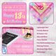 thumbnail image 4 of LHSHID 16th Birthday Gifts for Girls Blanket Flannel Soft and Comfortable Anti static Bed Sofa Blanket 50x60in, 4 of 5