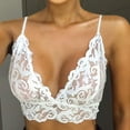 thumbnail image 2 of Henpk New Arrivals 2024 Now Trending 2024 Sexy Lingerie For Women Naughty For Sex Lingerie Plus Size Clearance Womens Lingerie Corset Lace Flowers Bralette Bralet Bra Tank Cami Crop Underwear White L, 2 of 8