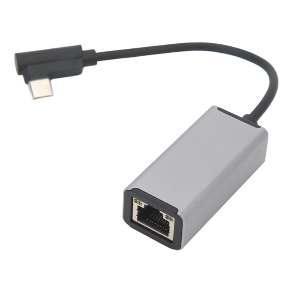Adaptador Ethernet TYPEC, USB C a RJ45 USBC Adaptador Ethernet Convertidor tipo Cto R Diseñado por expertos Jadeshay A