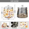 thumbnail image 2 of Yayeee Ashtray with Lid for Cigarette Smokeless Stainless Steel Home Ash Holder, Beige Retro Rainbow, 2 of 7