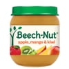 Beech-Nut Stage 2 Baby Food, Apple Mango & Kiwi, 4 oz Jar (10 Pack)
