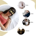 thumbnail image 7 of Salouo Bee Happy Sunflower Gnomes Print Sleep Mask Eye Cover, 1-Pack Eye Masks Washable Sleeping Eyeshade Block Sleep Shade Cover Light Reduces Puffy Eyes Traveling Gifts, 7 of 7