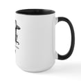 thumbnail image 2 of CafePress - Climb Onsight Large Mug - 15 oz Ceramic Large White Novelty Mug, 2 of 4