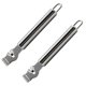 thumbnail image 1 of Grater Kitchen Peeler Tool Veggie Julienne Peeler. (silver) (2 pcs), kitchen tool, 1 of 5
