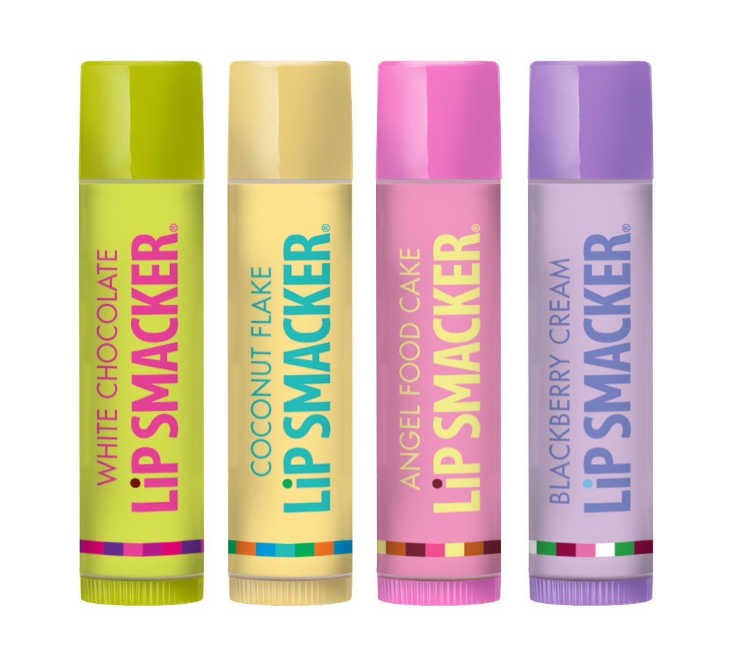 Delectable Donuts Lip Collection 4pk, White Chocolate By Lip Smacker