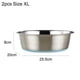 thumbnail image 2 of Azul XL 255 cm Cuenco para perros antideslizante antivuelco cuenco de comida para perros de acero inoxidable, 2 of 5