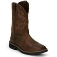 thumbnail image 1 of Justin Original Work Boots Men's Stampede Steel Toe Square Toe Work Boot, 1 of 7