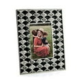 thumbnail image 2 of 1928 Jewelry Dark Green Enamel & Emerald Peridot And Jonquil Crystal Pyramid Picture Frame 2" X 2", 2 of 3