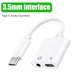 thumbnail image 3 of Adaptador De Conector De Auriculares Tipo C A 3,5 Mm Conector De Carga Y Audio Para Auriculares 2 En 1 Advancent EL016155-00, 3 of 5