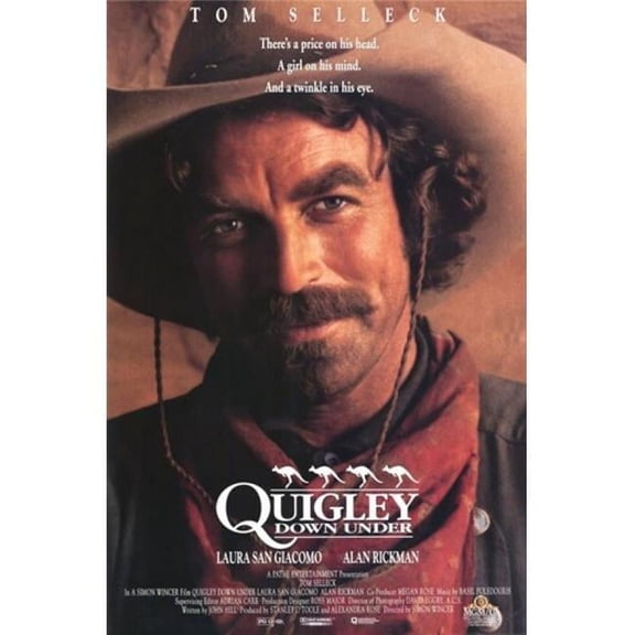 Pop Culture Graphics Quigley Down Under Movie Poster 11 x 17