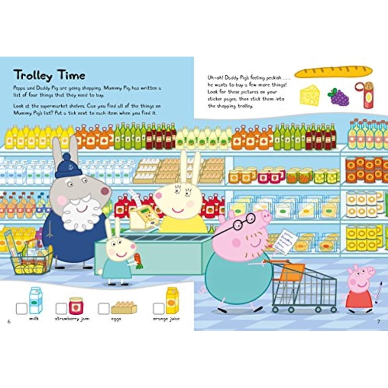 Peppa Pig Sticker Album – My Sticker Collection Book With 100 Reusable Stickers For Kids 3+