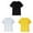 White 1PCS & Yellow 1PCS & Black 1PCS, variant on FhsagQ 2 Pack Boys Tshirts 10-13 Kids T Shirts Short Sleeve Plain Top Tees Boy & Girl Unisex Toddler Children Crew Neck T Shirt Boys Shirts Size 8 Soccer Boys Tshirts 7 White 4XL