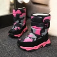 thumbnail image 6 of Ulitacool Girls Boots Children Shoes Boots Girls Boys Outdoor Boots Warm Boots Boots Casual Basic Shoes 23 Hot Pink, 6 of 6