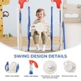 thumbnail image 4 of Bobiber XL 9 in 1  Toddler Slide PlaySet for kids indoor/outdoor for Toddlers Ages 1-4 (Blue/Red), 4 of 10