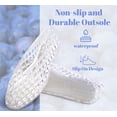 thumbnail image 4 of LUCKY STEP Jelly Mesh Ballet Flats Casual Comfort Clear Breathable Sandals,Transparent,Womens, 4 of 10