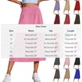 Bnwani Women's Skirts,Skirts for Women,High Waist,A-line,Solid,Casual ...
