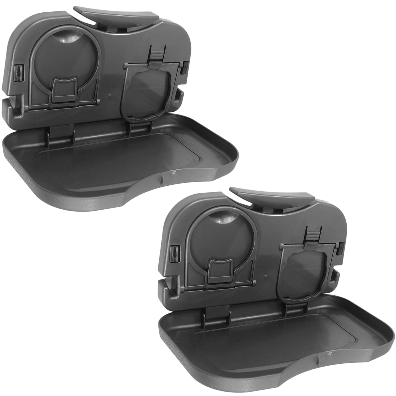 Foldable Car Seat Back Tray With Cup Holder Organizers For Snacks Drinks Meals Office Work Travel Commuting